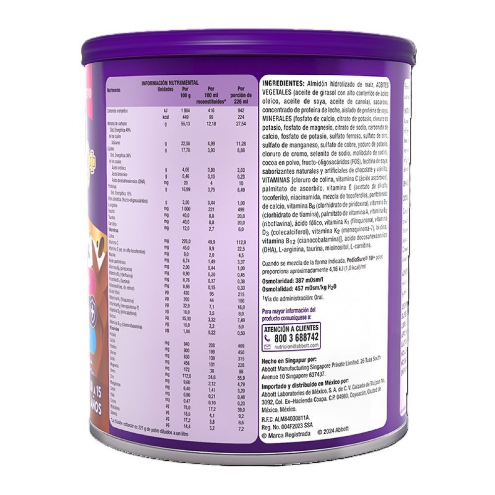 Pediasure-10+-Chocolate-400-Gr-imagen-2