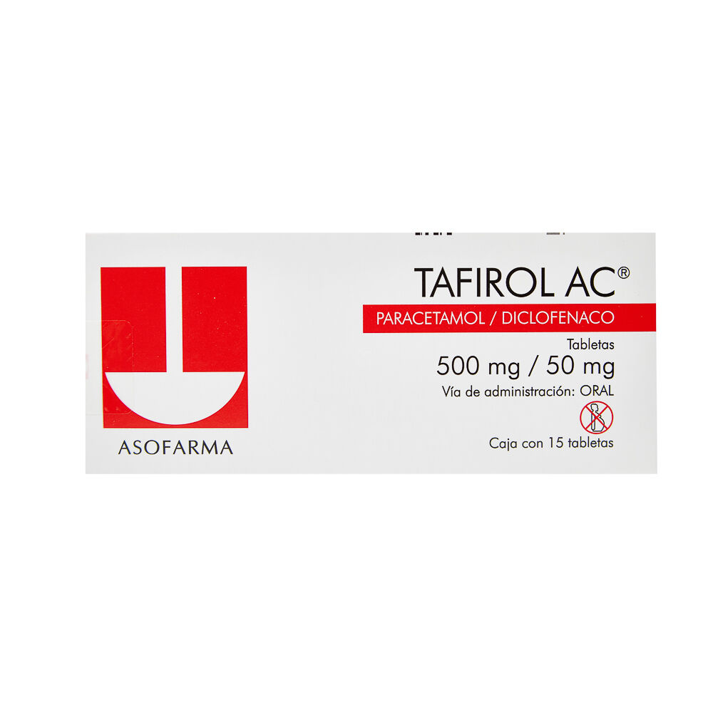 Tafirol-Ac-500Mg/50Mg-15-Tabs-imagen