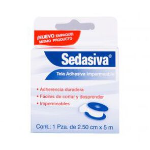 Sedasiva Tela Adhesiva Caja Con 1 Rollo 1.25cmx5m