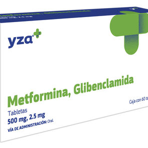 Yza-Metformina/Glibenclamid-500Mg/2.5Mg-imagen