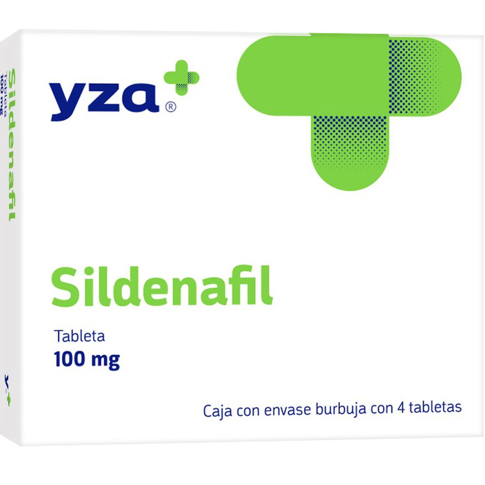Yza-Sildenafil-100Mg-4-Tabs-imagen