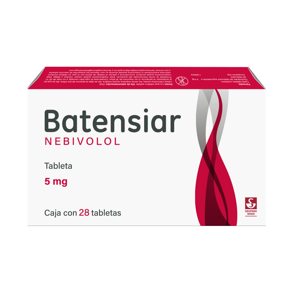 Batensiar-5-mg---Caja-con-28-tabletas-(Nebivolol)-imagen-3