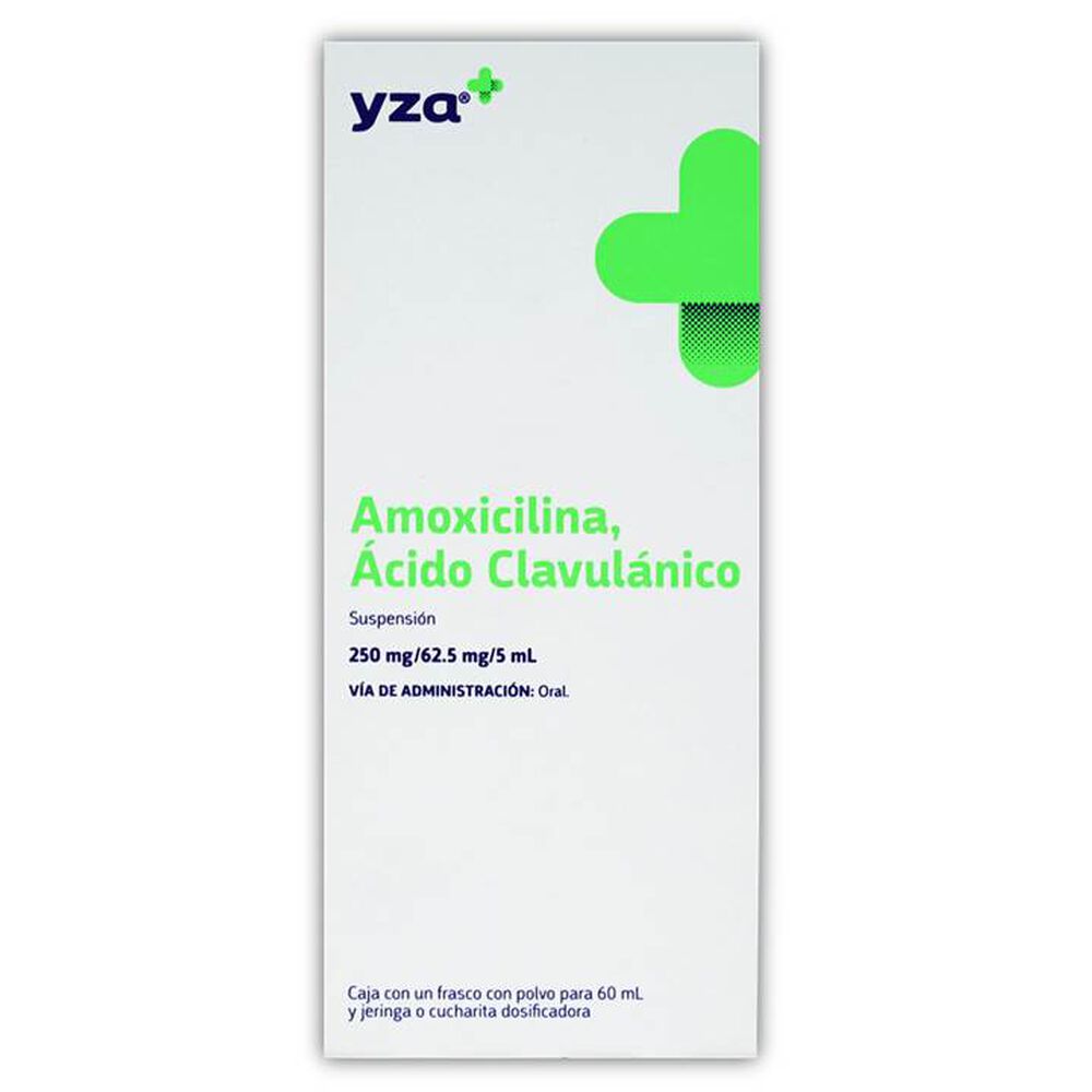 Yza-Amoxicilina,-Acido-Clavulanico-250Mg/62.5Mg-5Ml-imagen