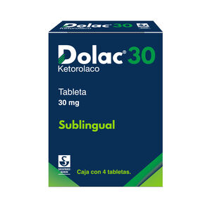 Dolac-30-mg---Caja-con-4-tabletas-sublingual-(Ketorolaco)-imagen
