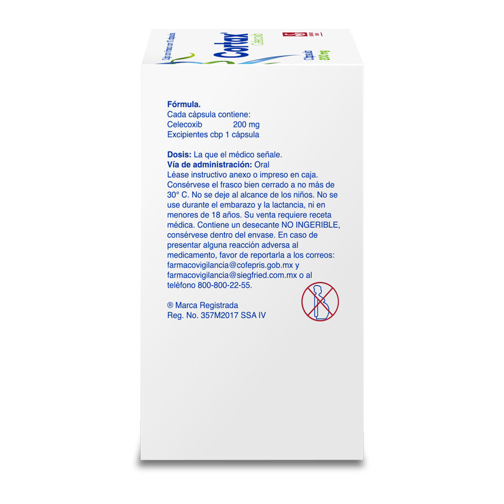 Cortax-200-mg---Caja-con-10-c&aacute;psulas-(Celecoxib)-imagen-2