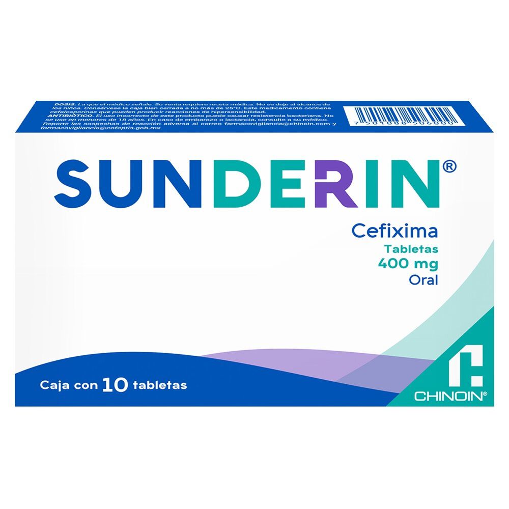 Sunderin-Cefixima-400Mg-10-Tabs-imagen-2