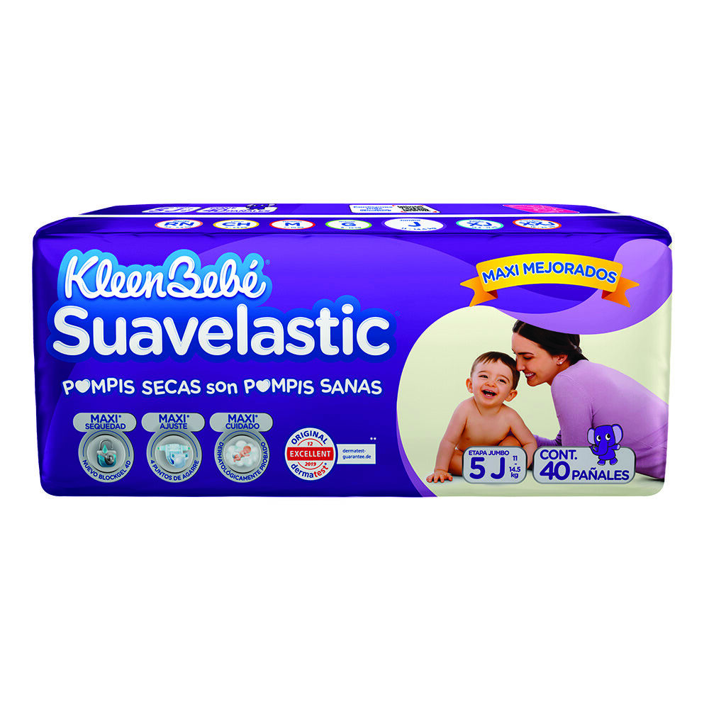 Kleenbebe-Suavelastic-Max-Jumbo-40-Pzas-imagen-1
