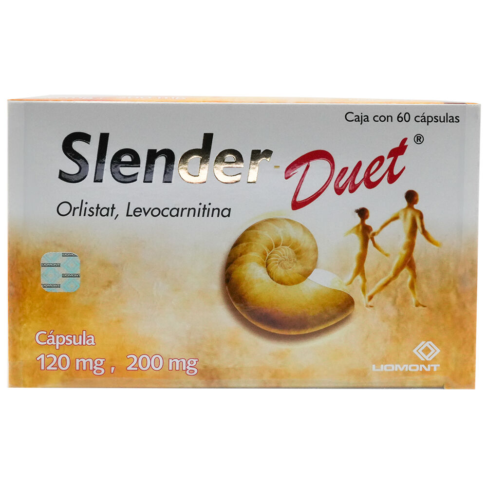 Slender Duet 200Mg/120Mg 60 Caps