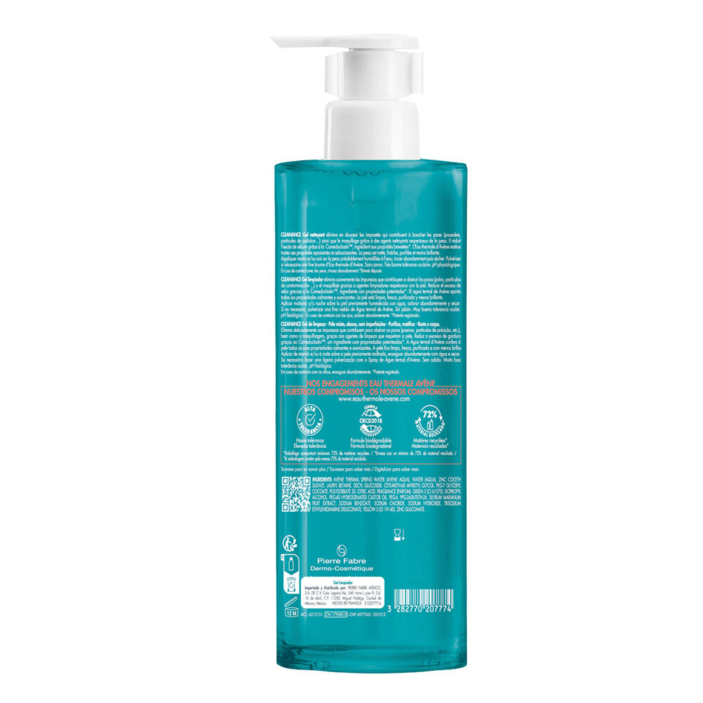 Avene-Cleanance-Gel-Limpiador-400Ml-imagen-2