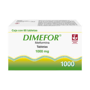 Dimefor-1000-mg---Caja-con-60-tabletas-(Metformina)-imagen