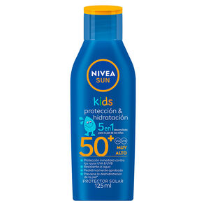 NIVEA-SUN-KIDS-Protector-Solar-Corporal-Protect-&-Moisture-FPS50-125-ml-imagen