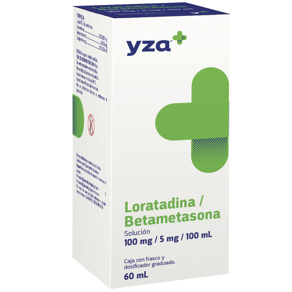 Yza-Loratadina-Betametasona-S-100Mg/5Mg/100Ml-imagen