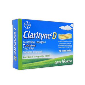 Clarityne-D-5Mg/30Mg-10-Tabs-imagen