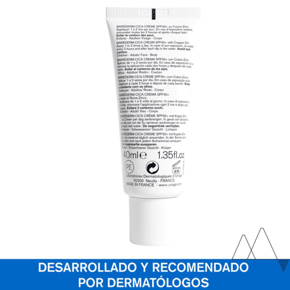 URIAGE-BARIEDERM-CICA-CRA-REPARDRA-SPF50-40ML-imagen-2