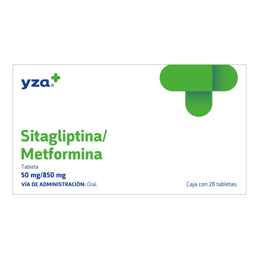 Yza-Sitaglipina/Metform-50/850Mg-28-Tabs-imagen
