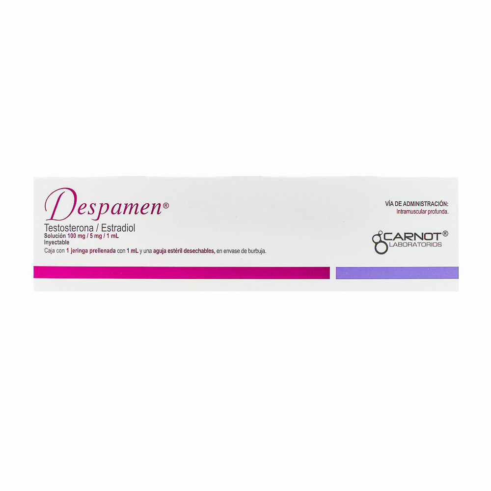 Despamen-Jeringa-Prellenad-100Mg/5Mg-1Ml-imagen