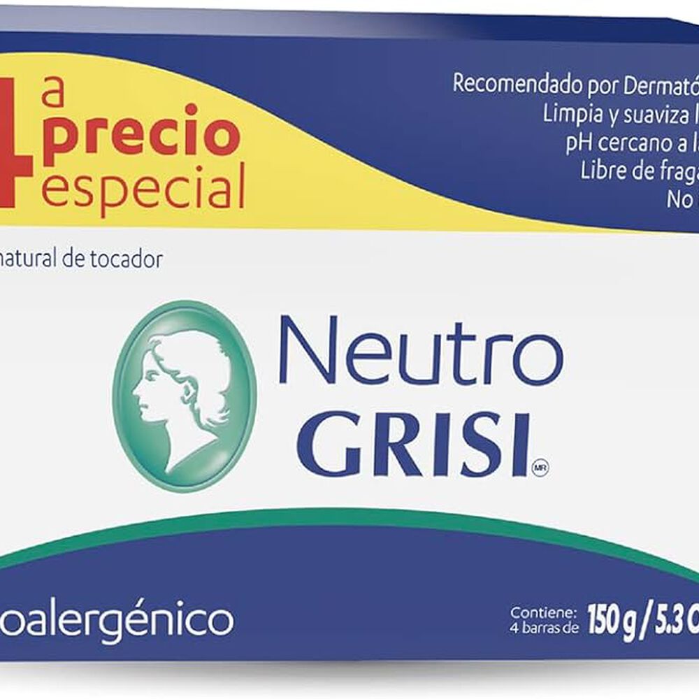 Grisi-Jabon-Cuadripack-Neutro-150G-imagen