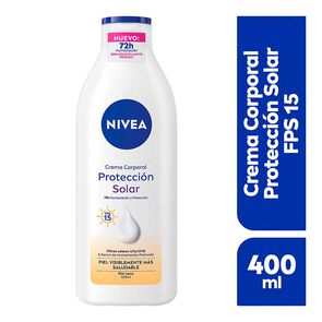 NIVEA-Crema-Corporal-Humectante-Protección-Solar-FPS-15-Todo-tipo-de-piel-400-ml-imagen