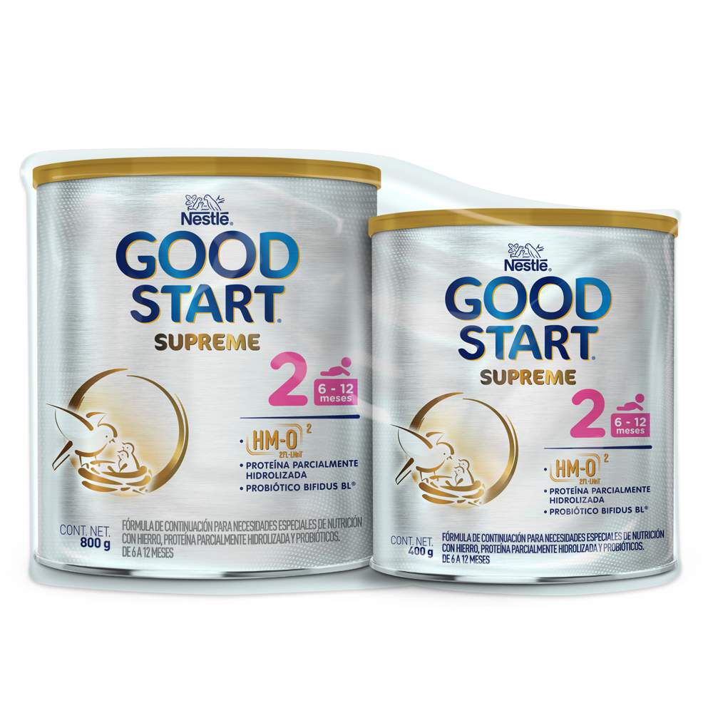 Good-Start-Supreme-2-Fórmula-Infantil-6-a-12-Meses-Lata-800g-+-Lata-400g-imagen