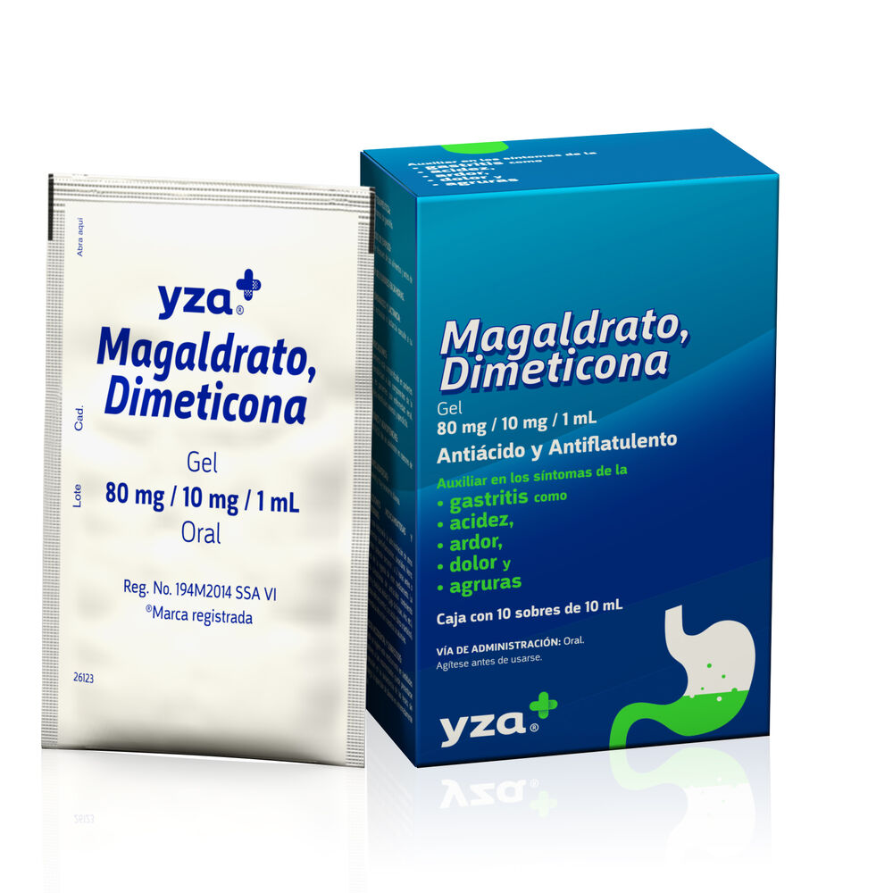 Yza-Magaldrato/Dimeticona--80Mg/10Mg/1Ml-10-Sbs-imagen
