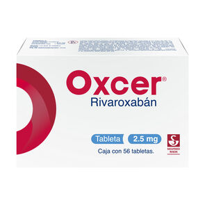 Oxcer-2.5-mg---Caja-con-56-tabletas-(Rivaroxab&aacute;n)-imagen