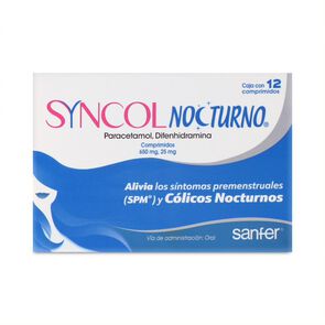 Syncol-Nocturno-650Mg/25Mg-12-Comp-imagen