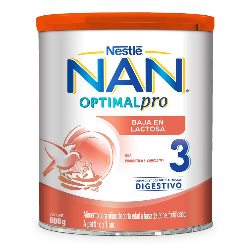 NAN-3-Optimal-Pro-Baja-en-Lactosa-Fórmula-Infantil-1-a-3-Años-800g-imagen