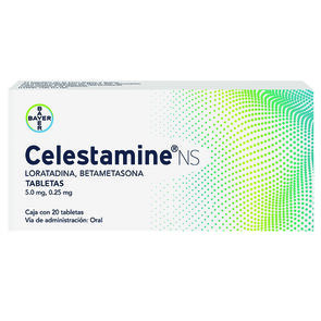 Celestamine-Ns-50Mg/0.25Mg-20-Tabs-imagen