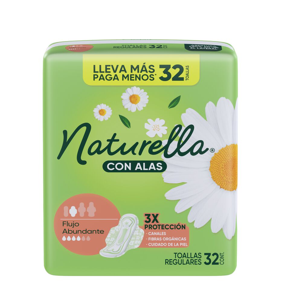 Naturella-C/Alas-Flujo-Abundant-32-Pzas-imagen