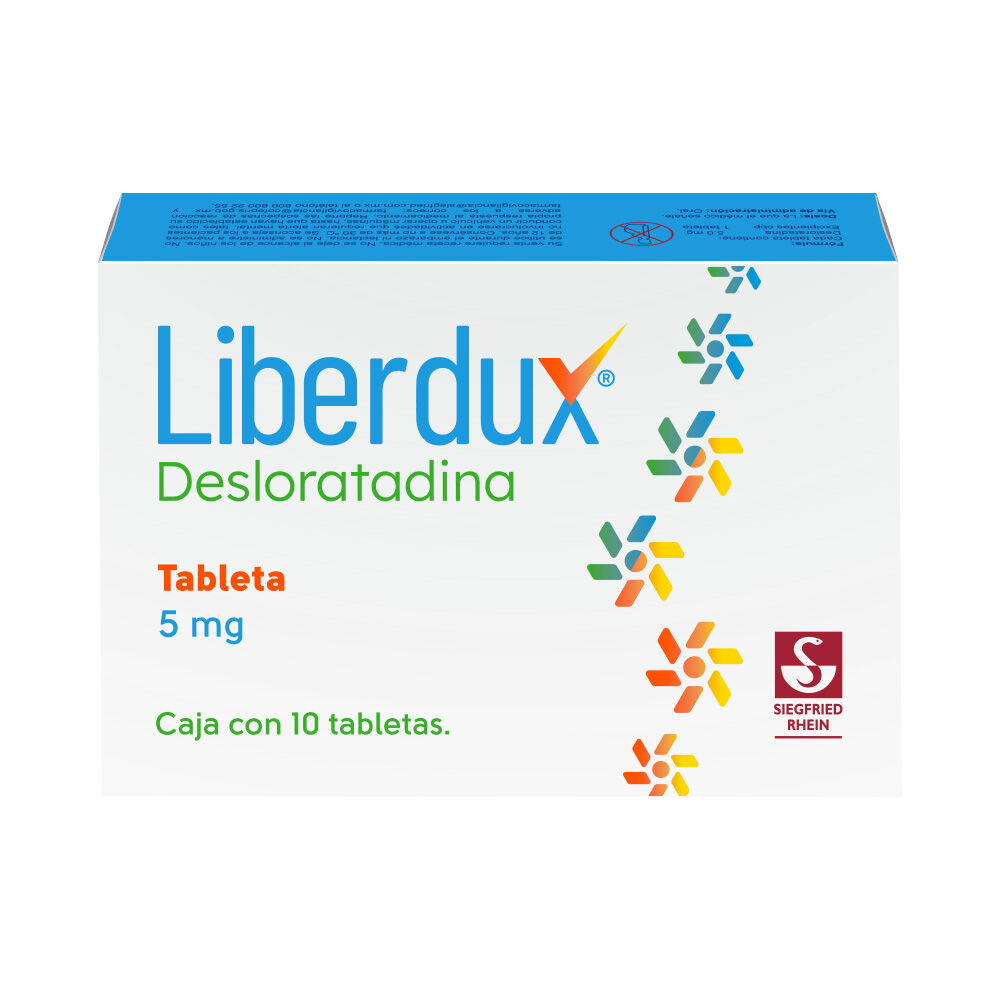 Liberdux-5-mg---Caja-con-10-tabletas-(Desloratadina)-imagen-3