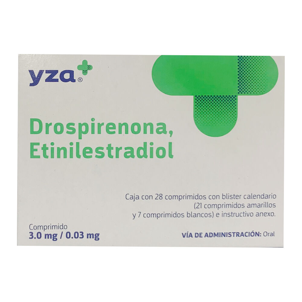 Yza-Drospirenona/Etinilestradio-28-Comp-imagen-1