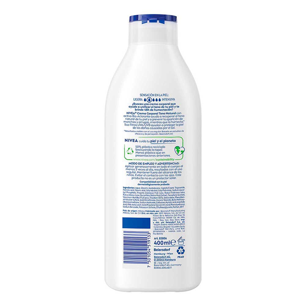 Nivea-Crema-Corp-Aclarado-Natural-400Ml-imagen-2