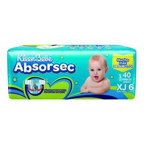 Kleenbebe-Absorsec-Extra-Jumbo-40-Pzas-imagen
