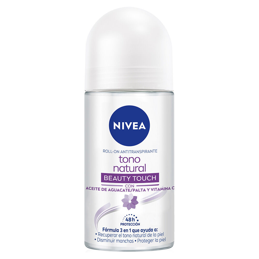 NIVEA-Desodorante-Aclarante-Tono-Natural-Beauty-Touch-roll-on-50-ml-imagen-1