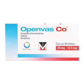 Openvas-Co-20Mg/12.5Mg-28-Tabs-imagen