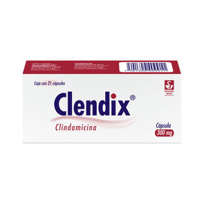 Clendix-300-mg---Caja-con-21-c&aacute;psulas-(Clindamicina)-imagen