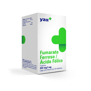 Yza-Fumarato-Fer-Ac-Fo-350Mg/1Mg-30-Caps-imagen