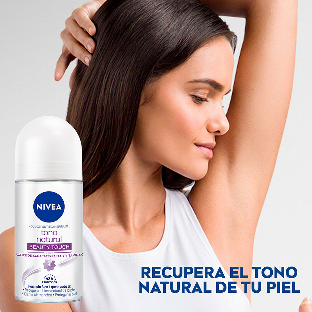 NIVEA-Desodorante-Aclarante-Tono-Natural-Beauty-Touch-roll-on-50-ml-imagen-4