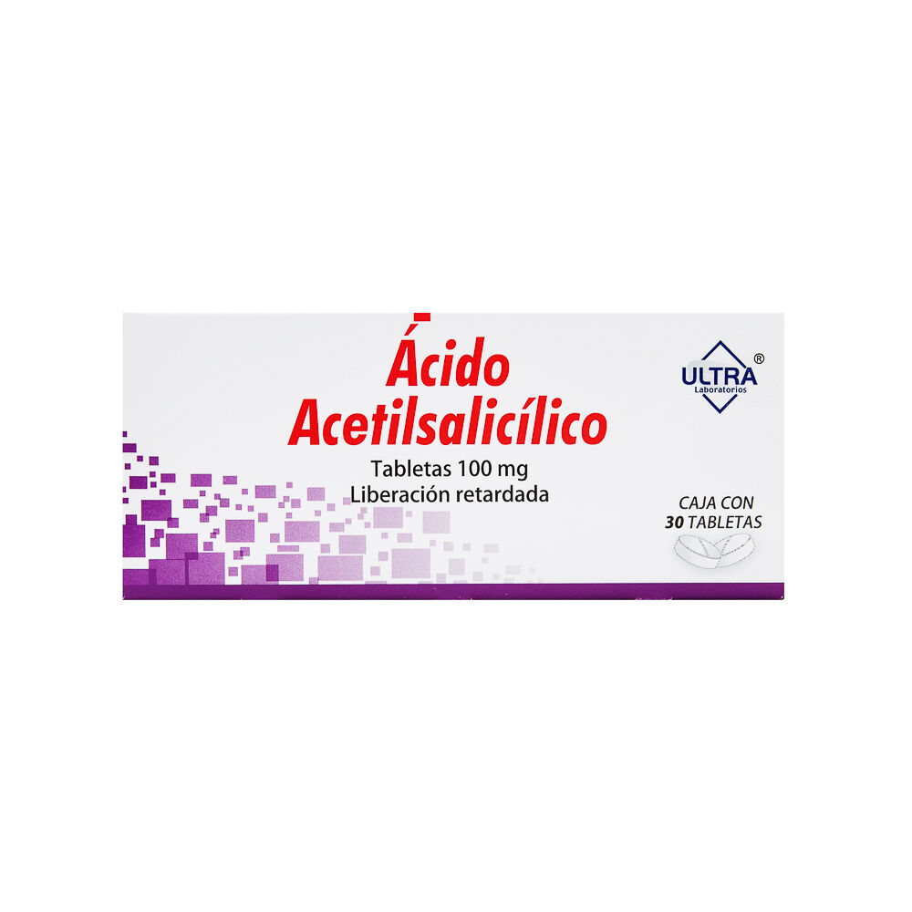 Gn-Acido-Acetilsalicilico-100Mg-30Tab-imagen