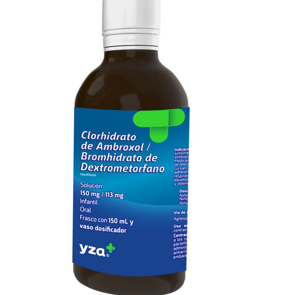 Yza-Ambroxol,-dextrometorfano-150Mg/113Mg-150Ml-Sol-imagen