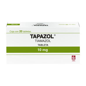 Tapazol-10-mg---Caja-con-20-tabletas-(Tiamazol)-imagen