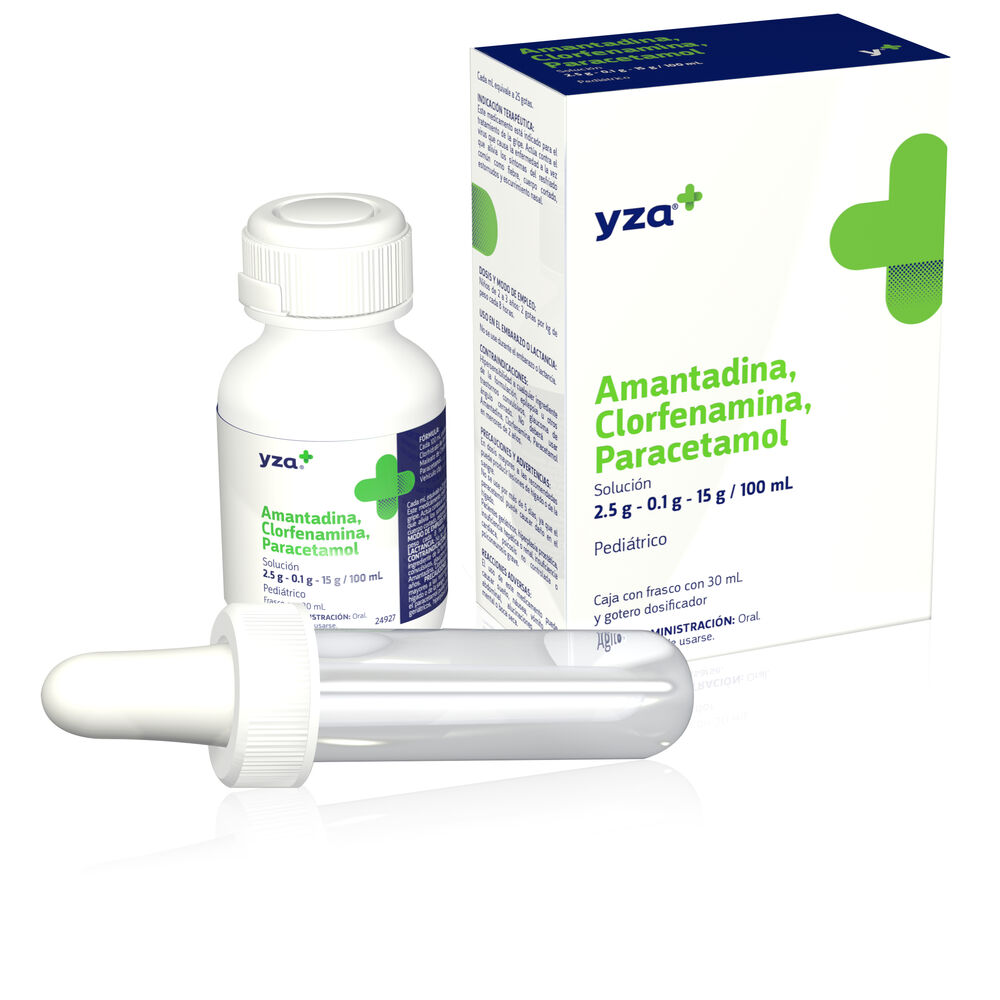 Yza-Amantadina/Clorfenamina/Paracetamol-30Ml-imagen