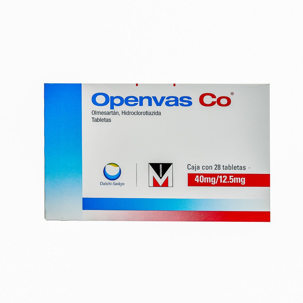Openvas-Co-40Mg/12.5Mg-28-Tabs-imagen