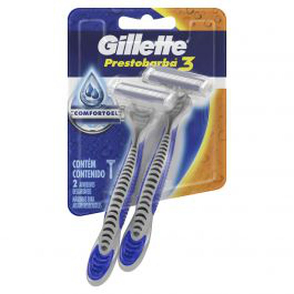 GILLETTE-PRESTOBARBA3-RASTRILLO-2-PZAS-imagen