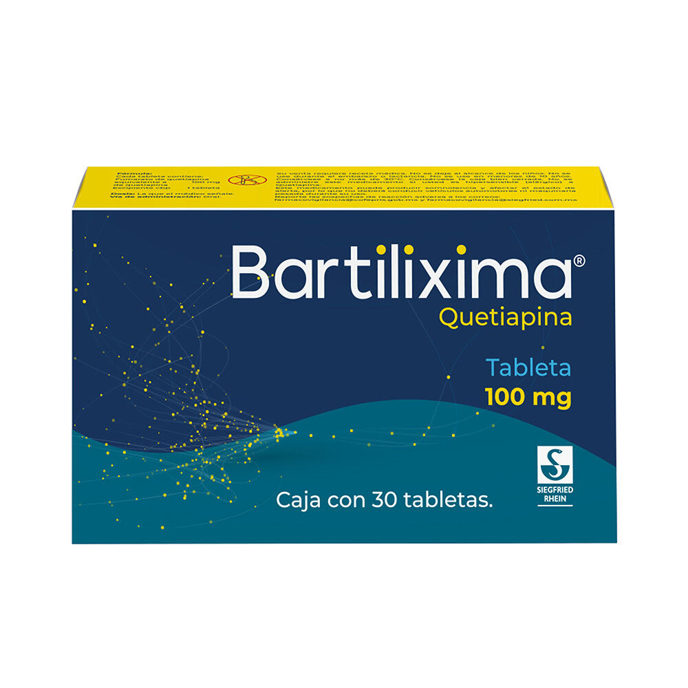 Bartilixima-100-mg---Caja-con-30-tabletas-(Quetiapina)-imagen-1
