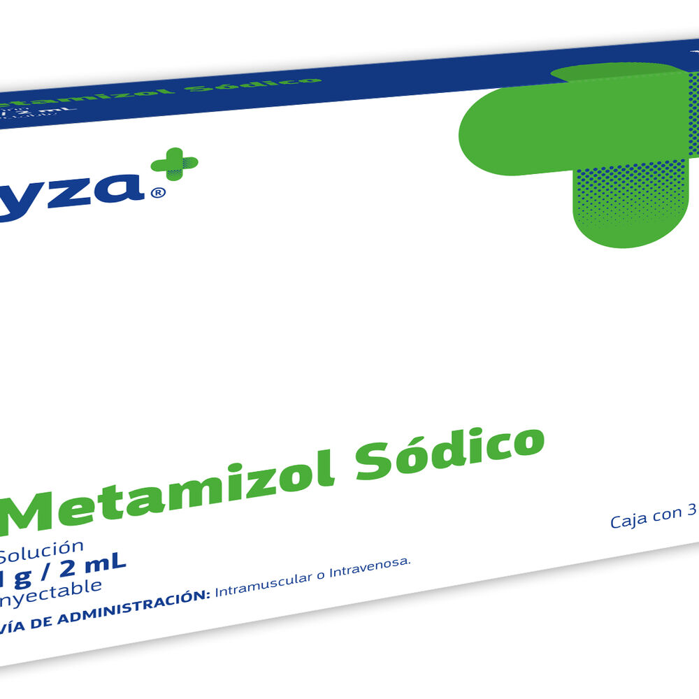 Yza-Metamizol-Sodico-1G/2Ml-3-Amp-imagen