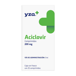 Yza-Aciclovir-200Mg-25-Cpr-imagen