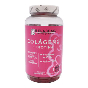Belabear-Colageno-+-Biotina-Gomitas-100-Pzas-imagen