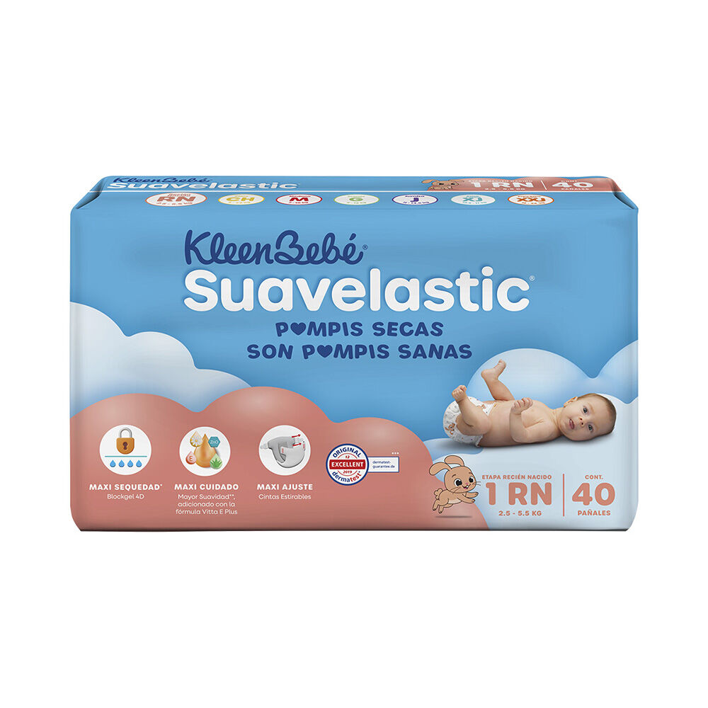 Kleenbb-Sua-Recien-Nacido-Panal-40-Pzas-imagen-1
