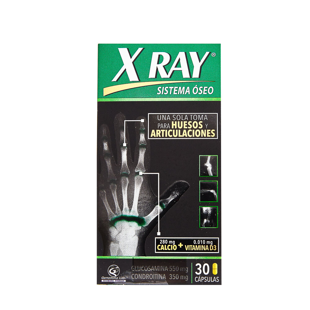 X-Ray-Sistema-Oseo-30-Caps-imagen